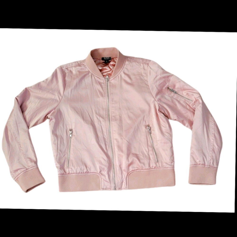 A.N.A A New Approach Bomber Jacket Blush Pink.